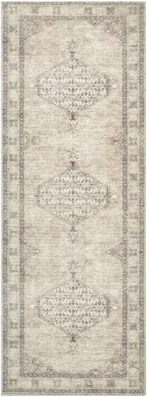 Lila Medallion Brown Area Rug