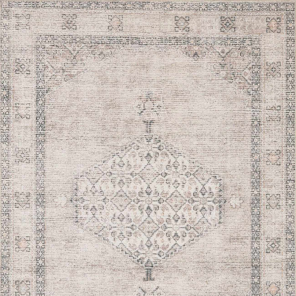 Lila Medallion Brown Area Rug