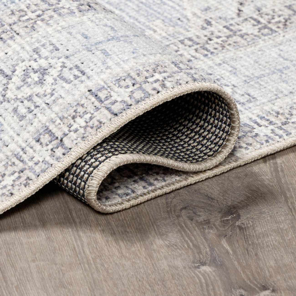Lila Medallion Denim Area Rug