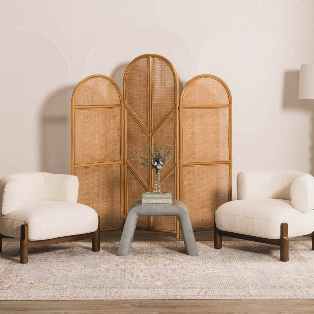 Lila Medallion Denim Area Rug