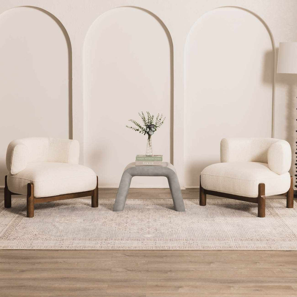 Lila Medallion Denim Area Rug