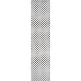 Rabat High-Low Pile Mini-Diamond Trellis Indoor/Outdoor Runner Rug