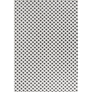 Rabat High-Low Pile Mini-Diamond Trellis Indoor/Outdoor Area Rug