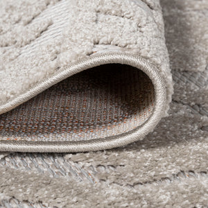 Rabat High-Low Pile Mini-Diamond Chic Indoor/Outdoor Runner Rug