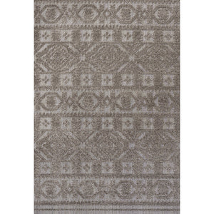 Rabat High-Low Pile Mini-Diamond Chic Indoor/Outdoor Area Rug