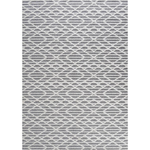 Ararat High-Low Pile Moroccan Diamond Indoor/Outdoor Area Rug