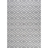 Ararat High-Low Pile Moroccan Diamond Modern Indoor/Outdoor Area Rug