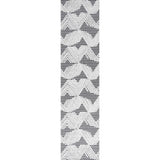 Jazz High-Low Pile Art Deco Geometric Indoor/Outdoor Runner Rug