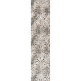 Duenas High-Low Shabby Damask Runner Rug