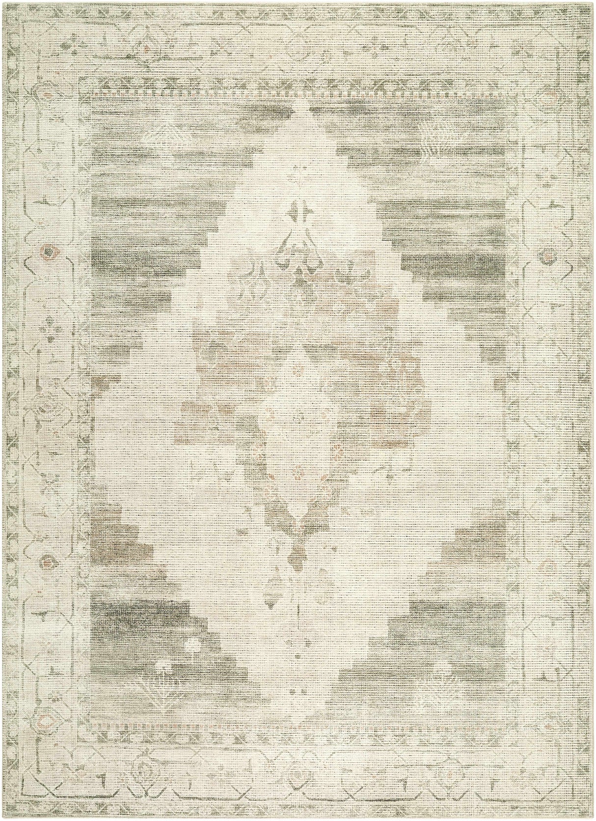 Luca Medallion Sage Area Rug