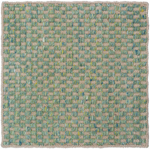 Verdel Sage Cottage Farmhouse Wool Handmade Area Rug - Clearance