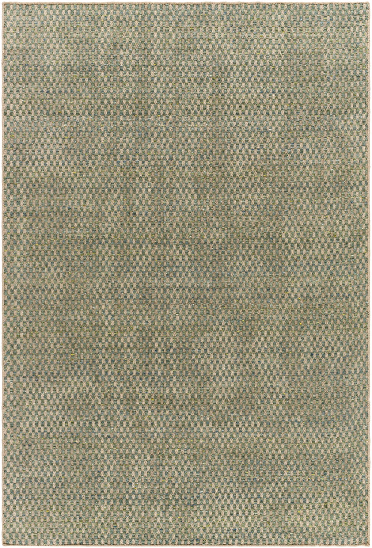 Verdel Sage Cottage Farmhouse Wool Handmade Area Rug - Clearance