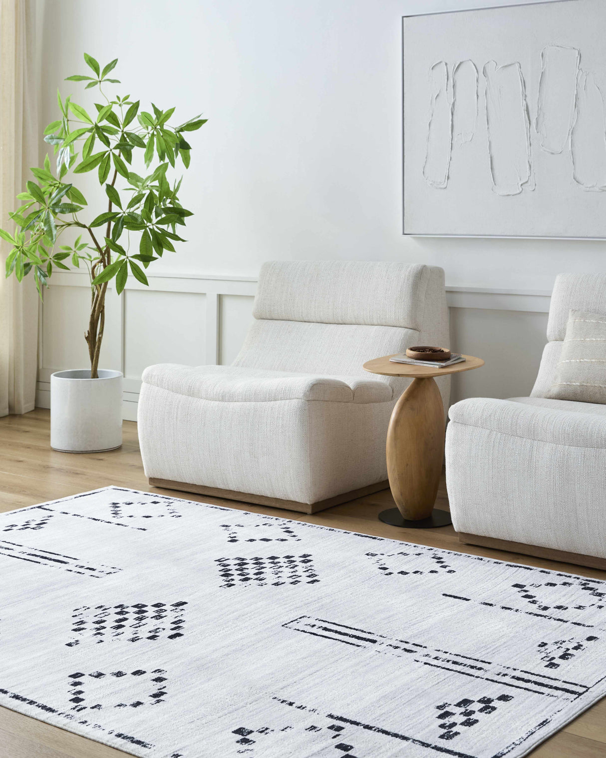 Shiva Washable Area Rug - Clearance