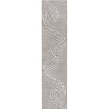 Duenas High-Low Shabby Damask Indoor/Outdoor Runner Rug