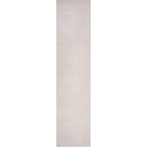 Duenas High-Low Shabby Damask Indoor/Outdoor Runner Rug