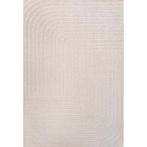 Odense High-Low Minimalist Angle Geometric Indoor/Outdoor Area Rug