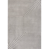 Odense High-Low Minimalist Angle Geometric Indoor/Outdoor Area Rug