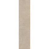 Odense High-Low Minimalist Geometric Indoor/Outdoor Runner Rug