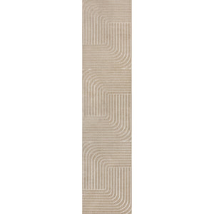Odense High-Low Minimalist Geometric Indoor/Outdoor Runner Rug