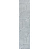 Odense High-Low Minimalist Geometric Indoor/Outdoor Runner Rug