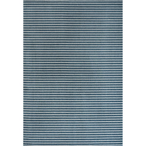 Aarhus High-Low Minimalist Scandi Striped Indoor/Outdoor Area Rug