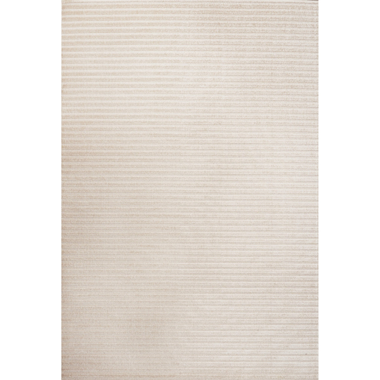 Aarhus High-Low Minimalist Scandi Striped Indoor/Outdoor Area Rug