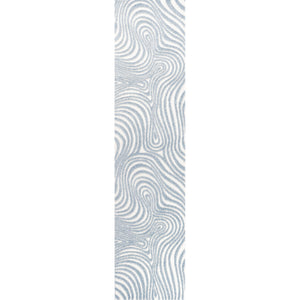 Maribo High-Low Abstract Groovy Striped Indoor/Outdoor Runner Rug