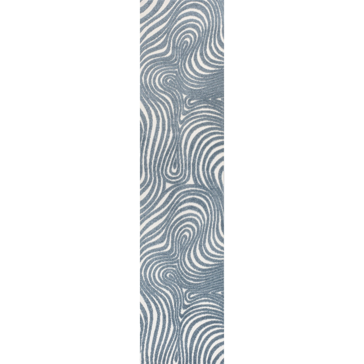 Maribo High-Low Abstract Groovy Indoor/Outdoor Runner Rug