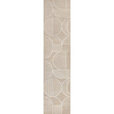Nordby High-Low Geometric Scandi Striped Indoor/Outdoor Runner Rug