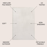 Hedwig High-Low Youth Cloud Scandi Indoor/Outdoor Area Rug