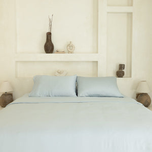 Organic Bamboo Sateen Bed Sheet Set