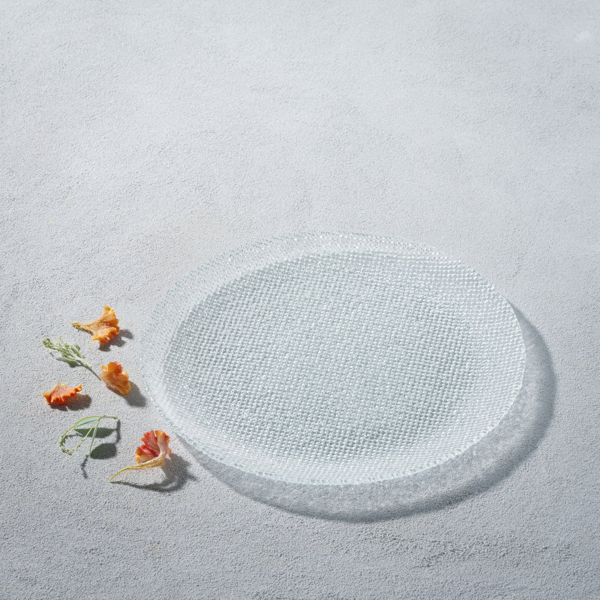 Spark,-Textured-Glass-Plate-Set-of-4-