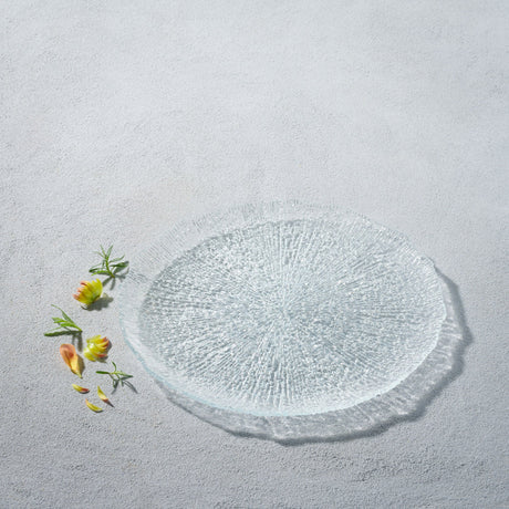 Classic,-Rippled-Glass--Plate-Set-of-6-