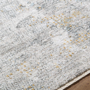 Gryta Textured Rug with Fringes