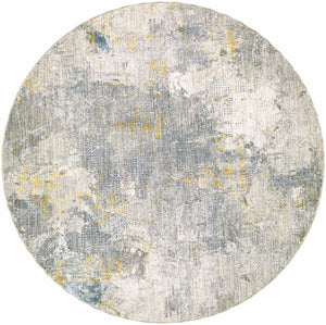 Haydn Rock Pattern Rug with Fringes