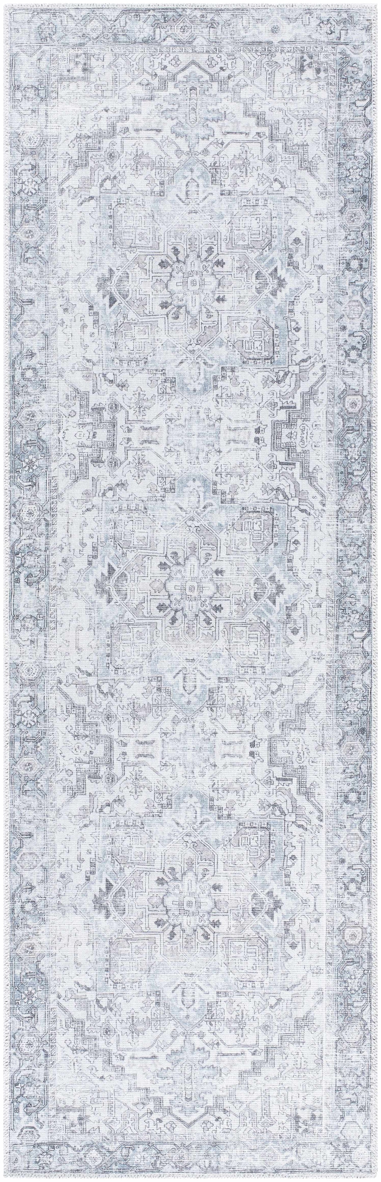 Nadia Silver Gray Area Rug - Clearance