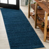 Haze Solid Sleek Low-Pile Runner Rug