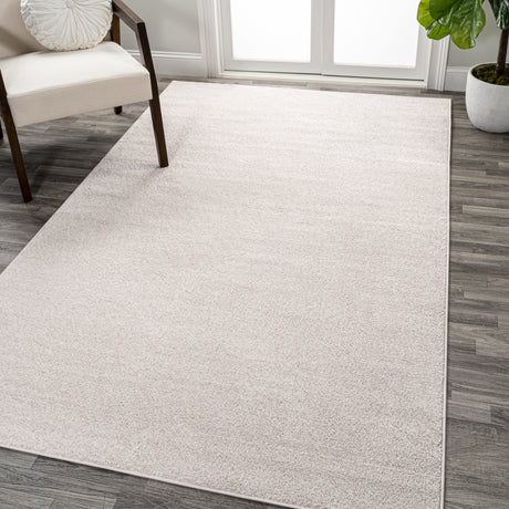 Haze Solid Sleek Low-Pile Area Rug- 11 Colors Available