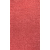 Haze Solid Sleek Low-Pile Area Rug- 11 Colors Available
