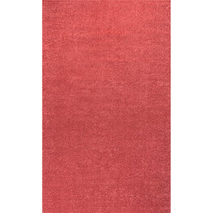 Haze Solid Sleek Low-Pile Area Rug- 11 Colors Available