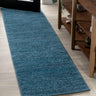 Haze Solid Sleek Low-Pile Runner Rug