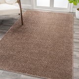 Haze Solid Sleek Low-Pile Area Rug- 11 Colors Available