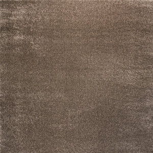 Haze Solid Sleek Low-Pile Square Area Rug