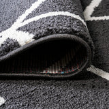 Tumbling Blocks Modern Geometric Runner Rug