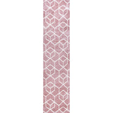 Tumbling Blocks Modern Geometric Runner Rug