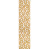Tumbling Blocks Modern Geometric Runner Rug