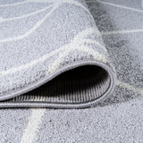 Tumbling Blocks Modern Geometric Runner Rug
