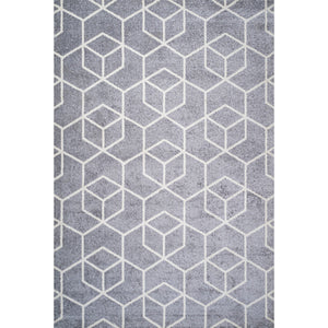 Tumbling Blocks Modern Geometric Area Rug