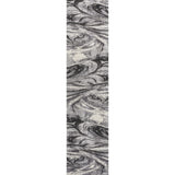 Viscon Abstract Marble Runner Rug