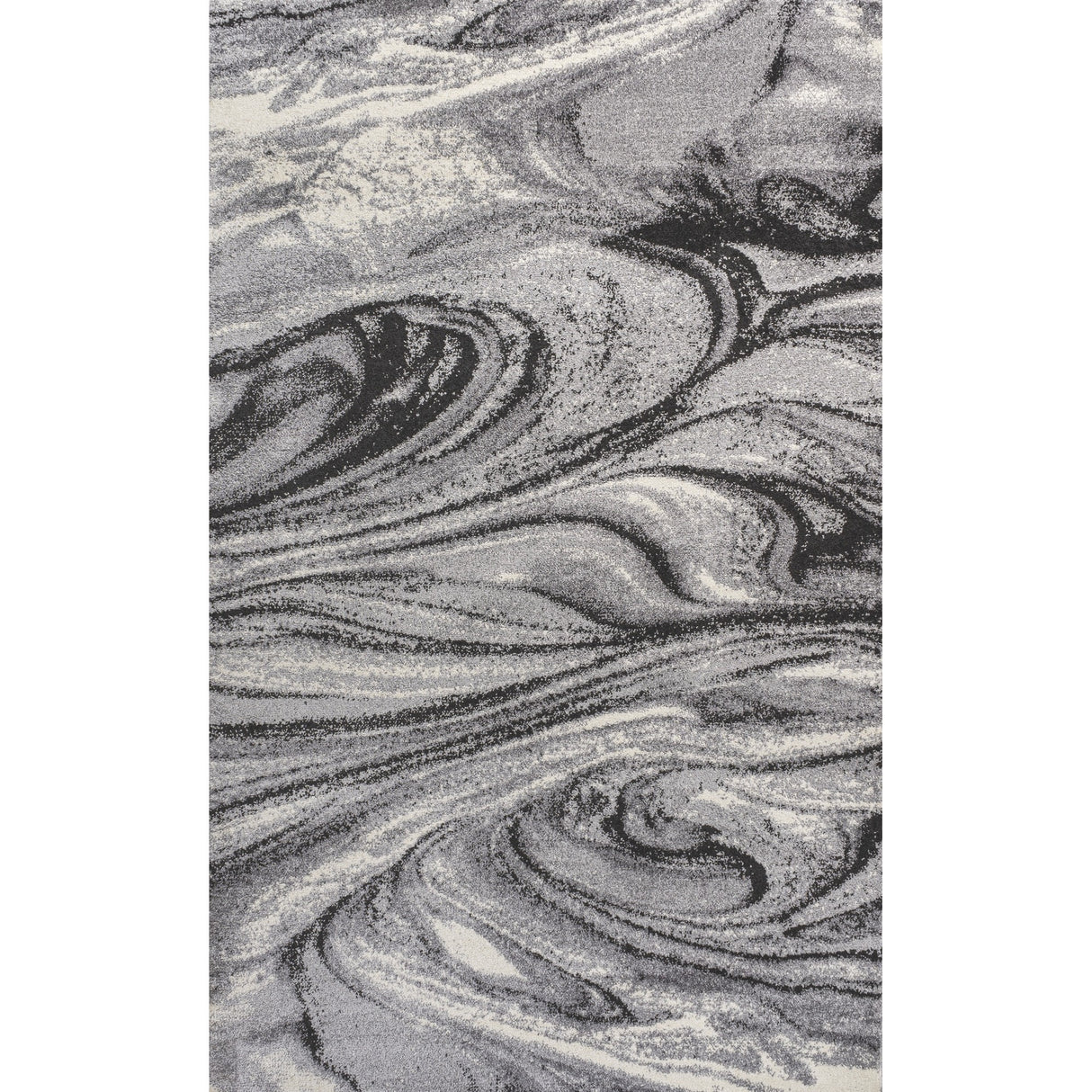 Viscon Abstract Marble Contemporary Area Rug